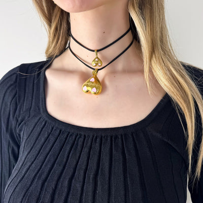 A-MORE Heart String Candy - Collana